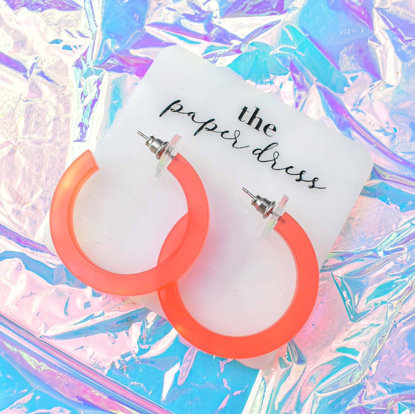 POPPY HOOP EARRINGS