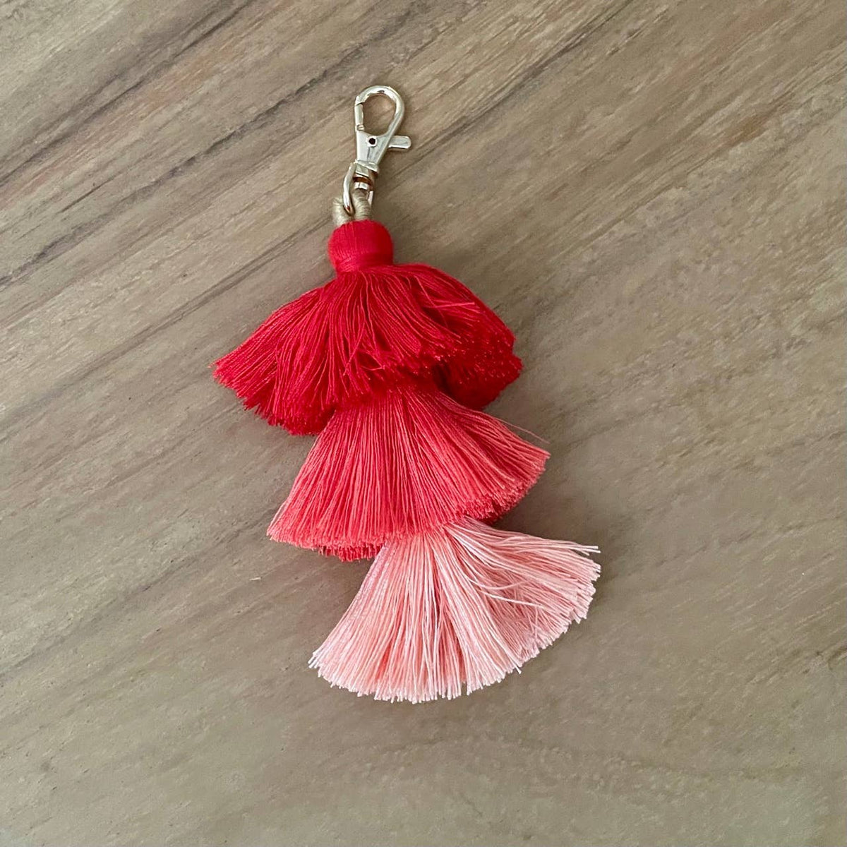 3 Tiered Large Ombre Tassel with Clasp