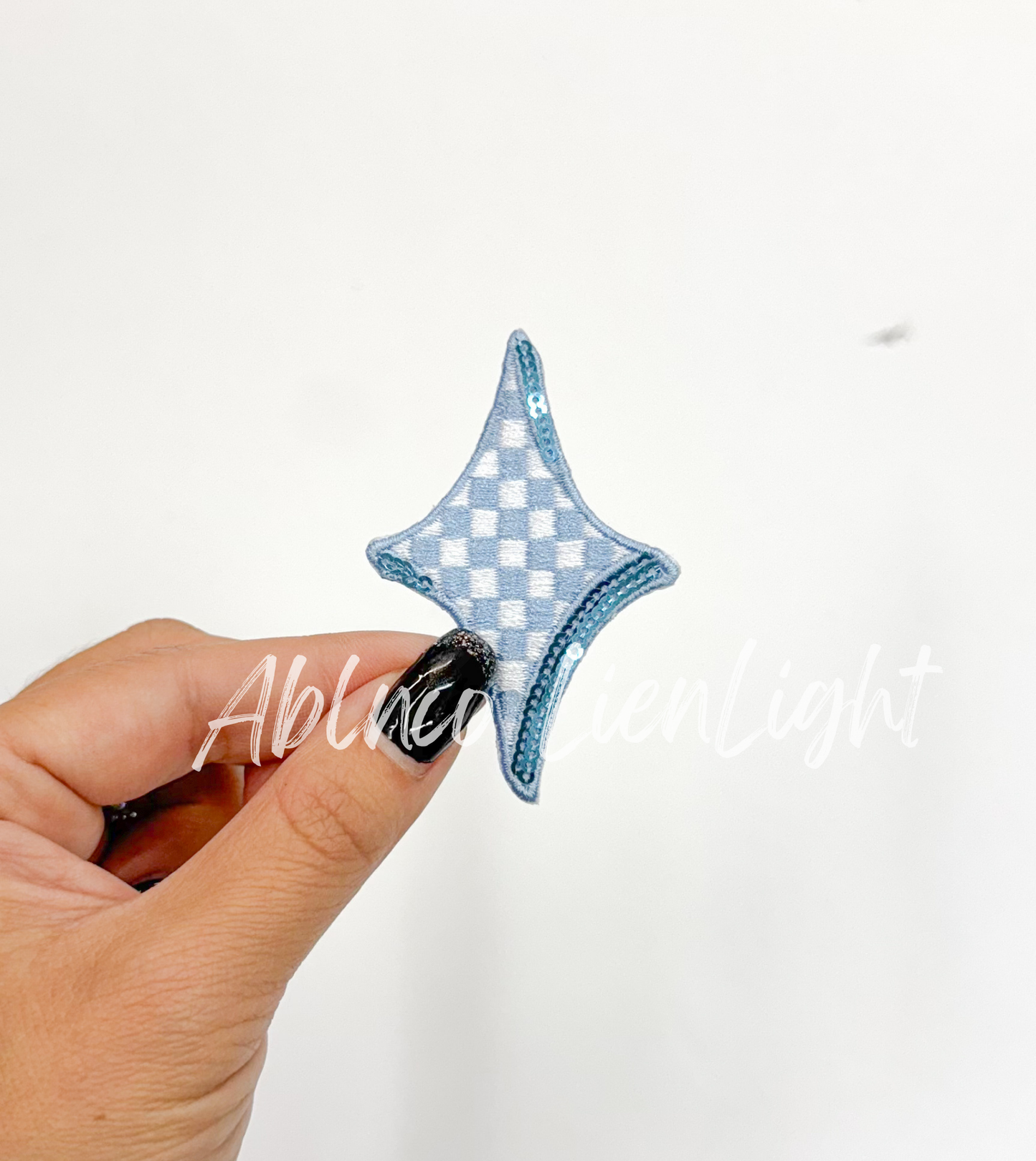 Blue star patch