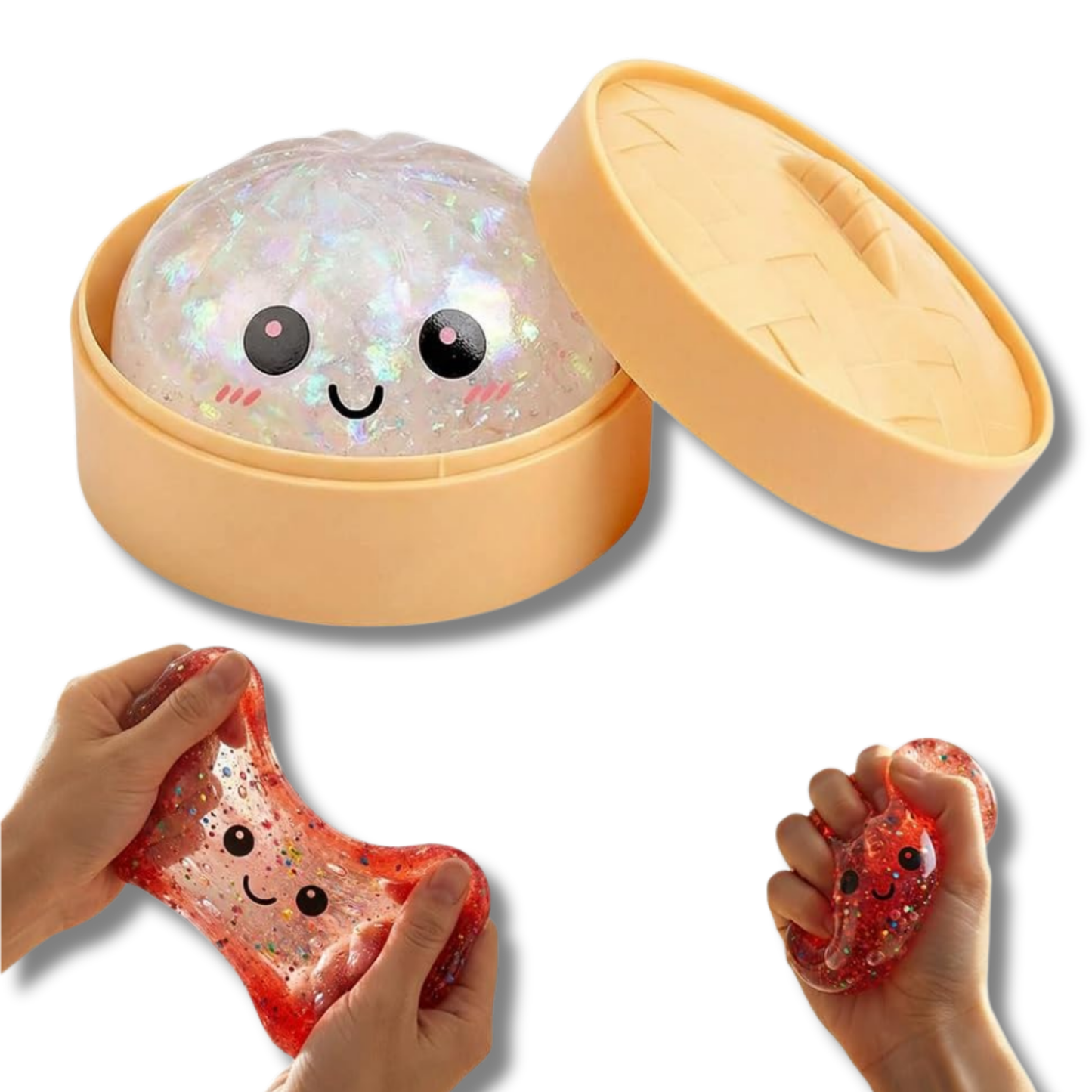Glitter Dumpling Squishy