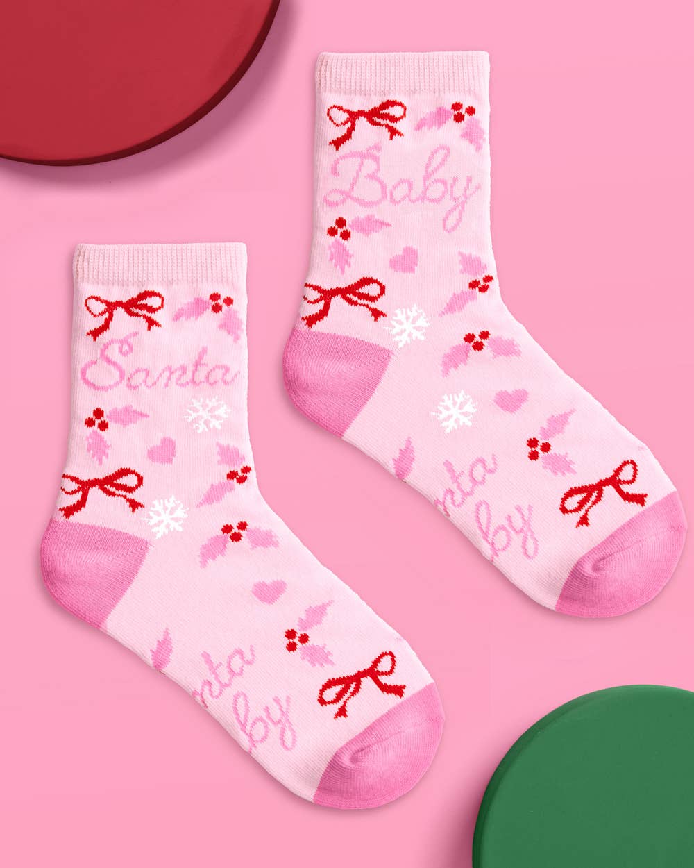 Santa Baby Knit Socks