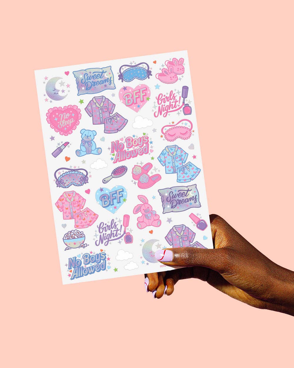 Sleepover Temporary Tattoos