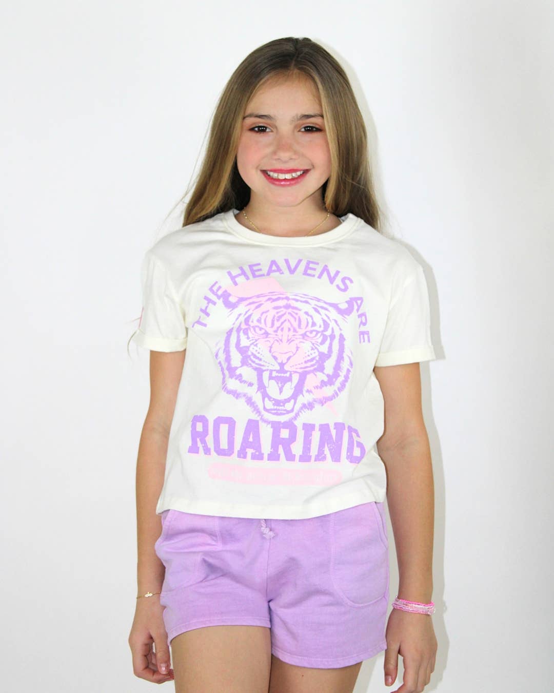 The heavens are roaring graphic shirt