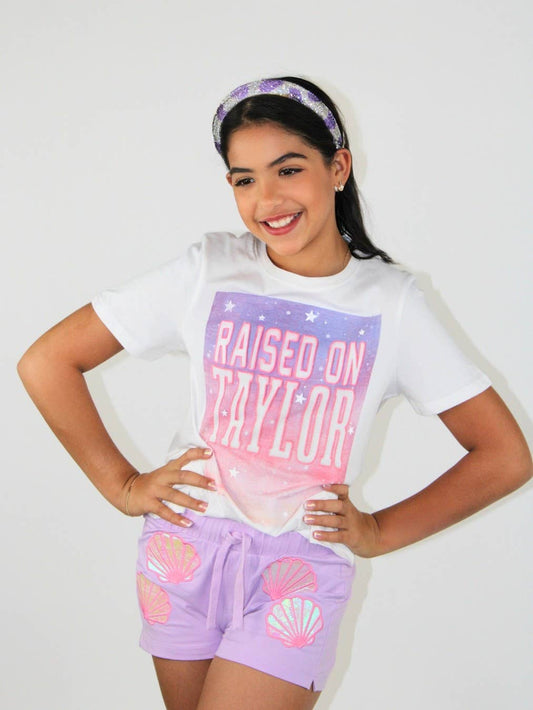 'Raised on Taylor' graphic t-shirt