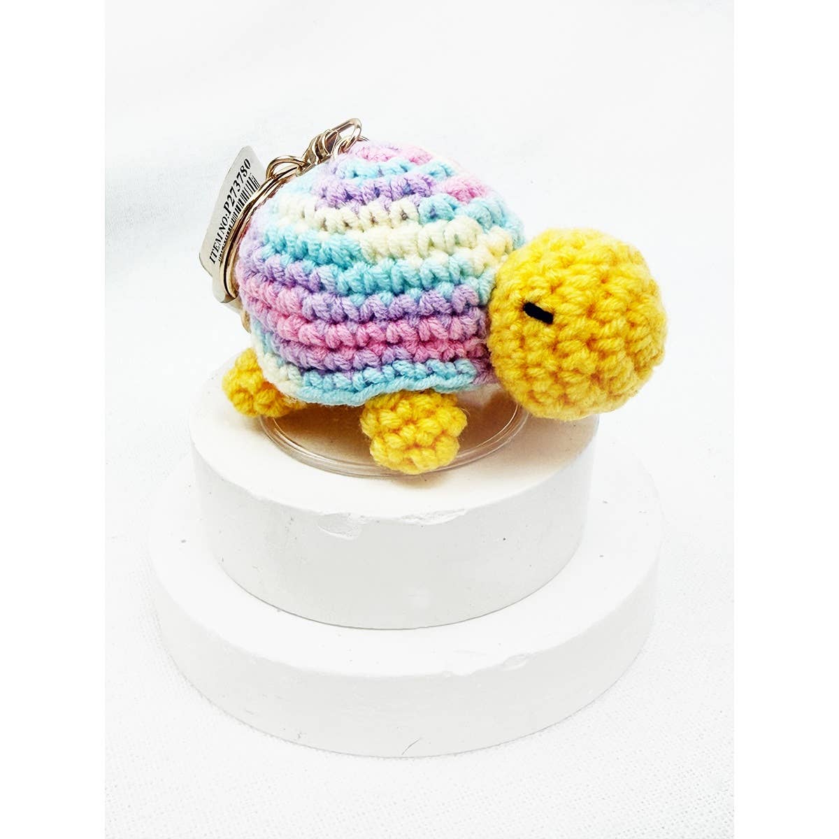 Crochet Sea Turtle Keychain