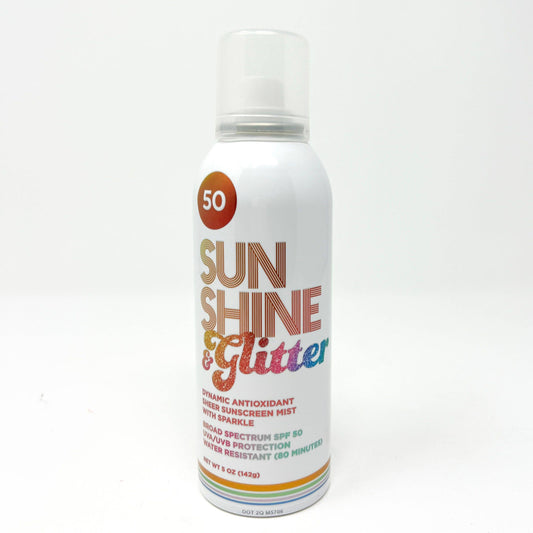 Sunshine & Glitter SPARKLE SHIMMER Sport SPF 50 Mist