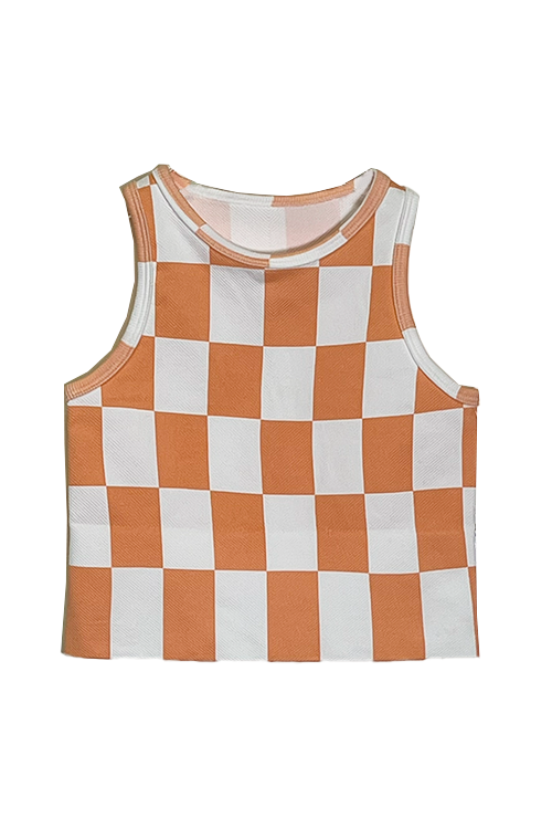 Chevron Crop Top