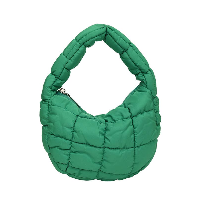 Sm Puff pleated bubble bag