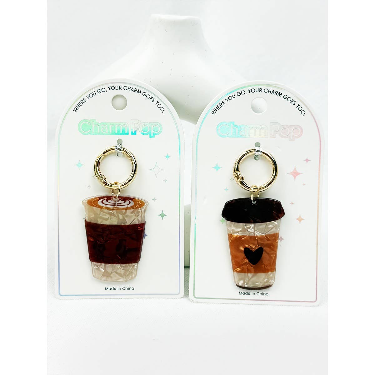 Latte Key Charm