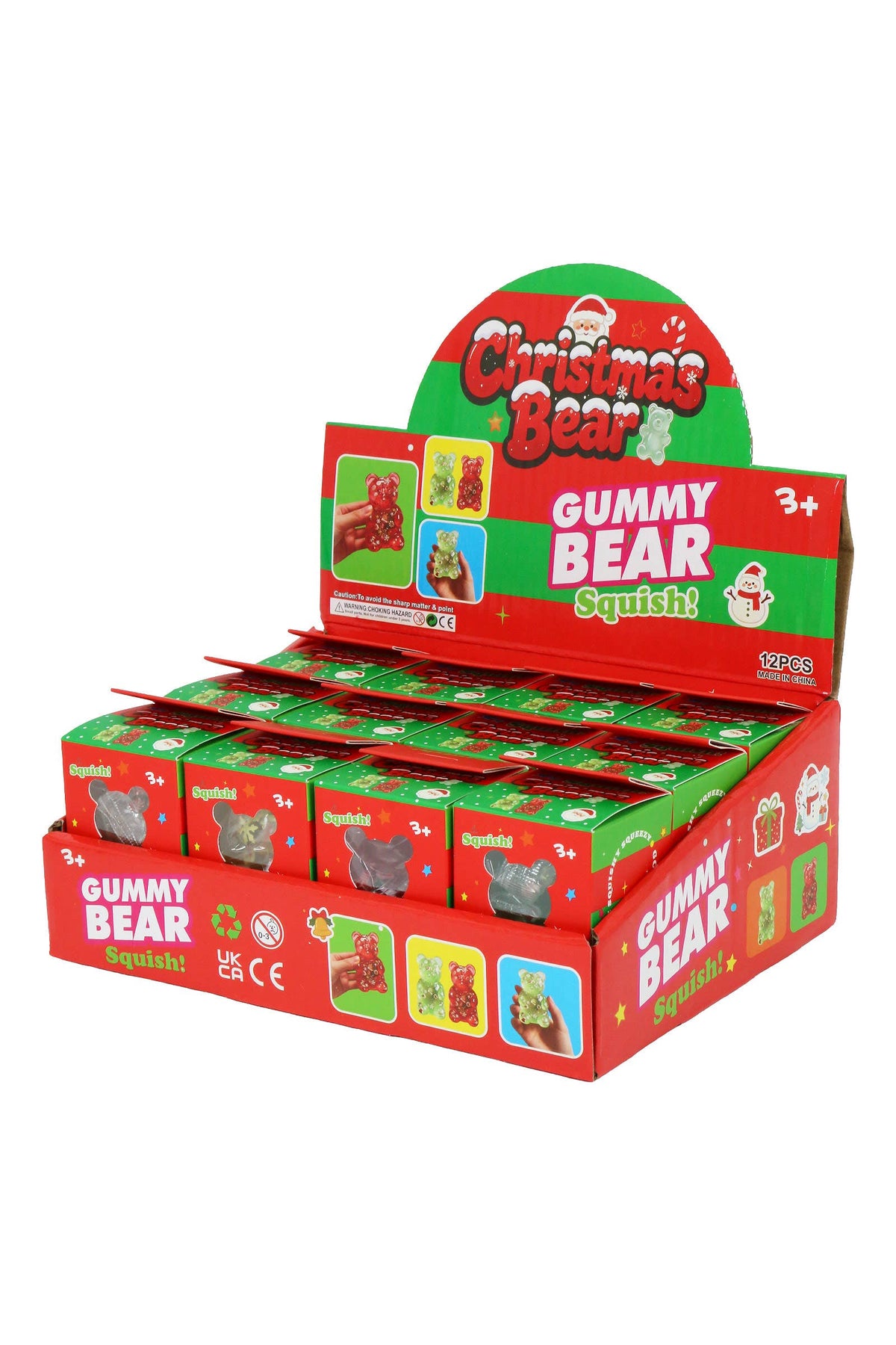 Christmas Gummy Bear Squishy