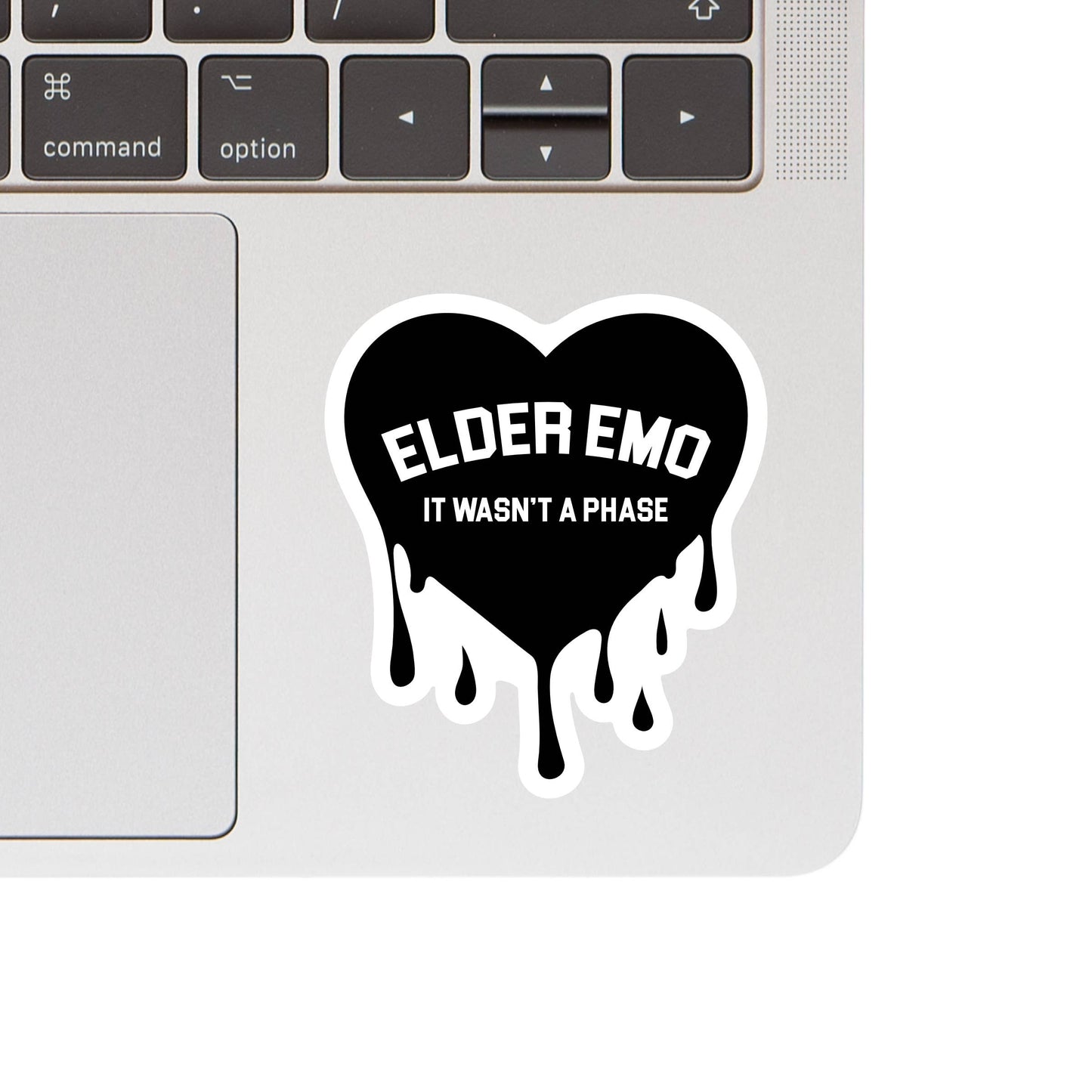 Elder Emo Gen X Millennial Music High Quality  Vinyl Sticker