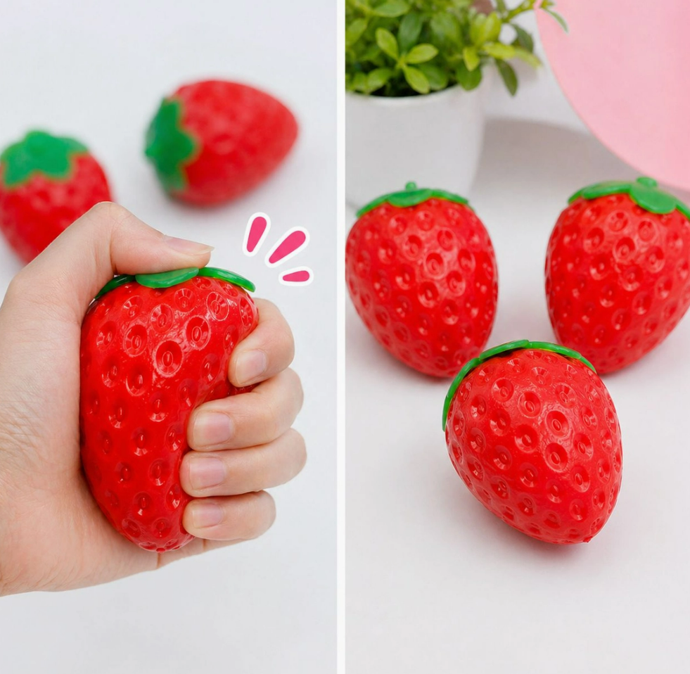 Strawberry Squishy Fidget