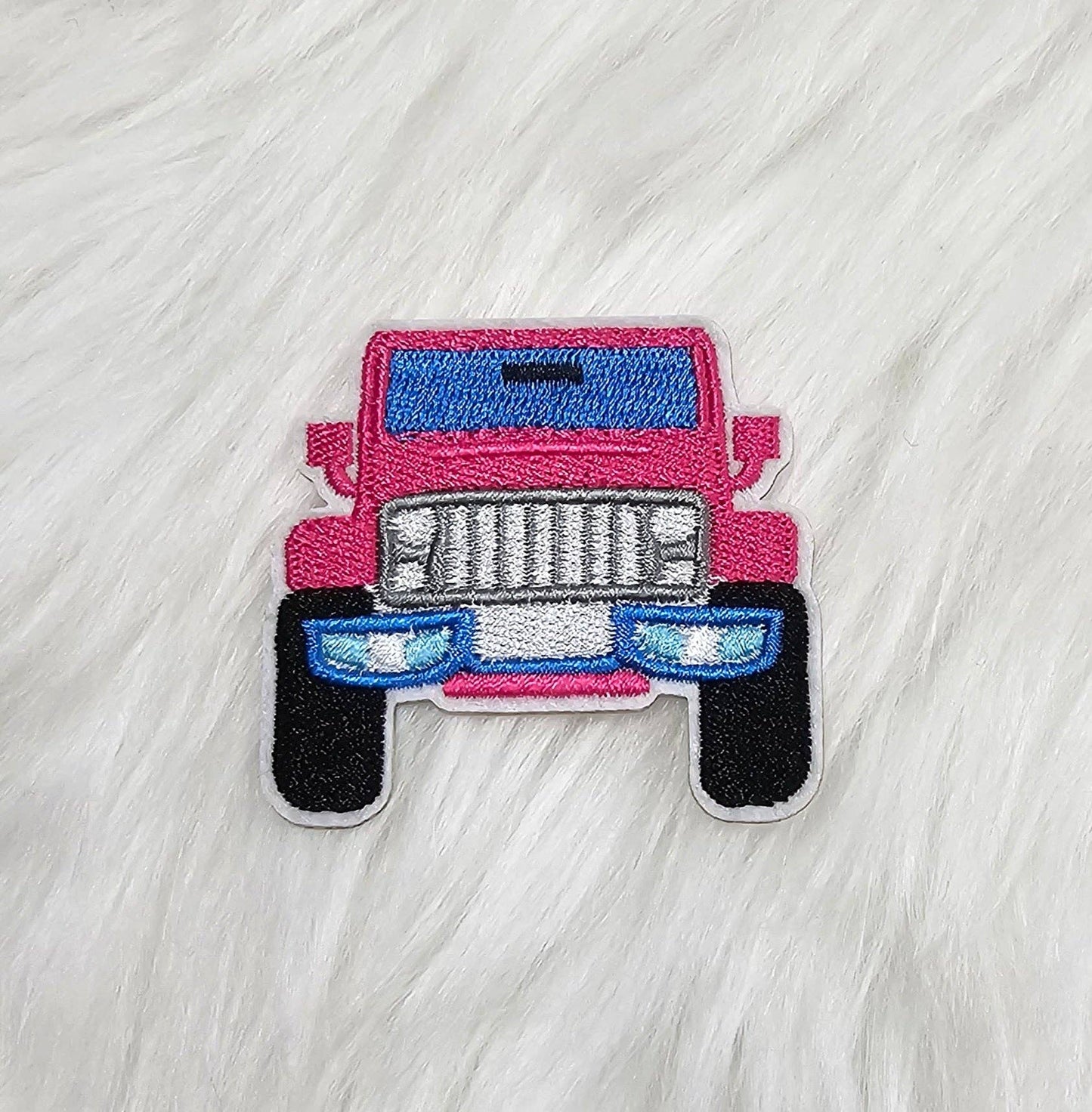 Pink Jeep Patch