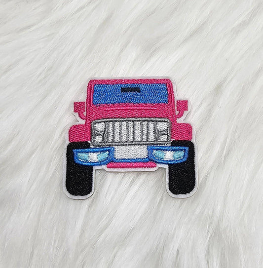 Pink Jeep Patch