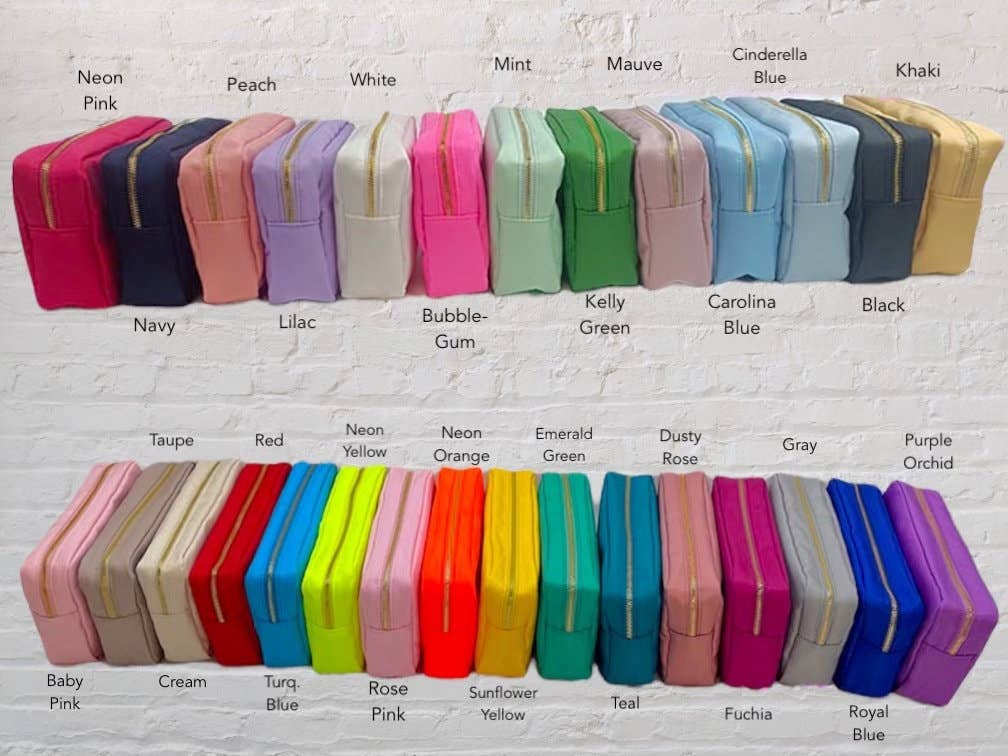 Clear Nylon Cosmetic Bag