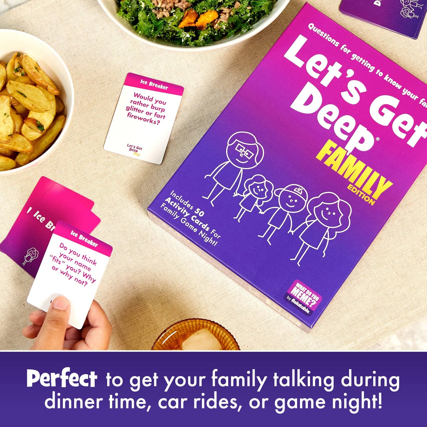 Let's Get Deep® Family Edition - Family Conversation Cards