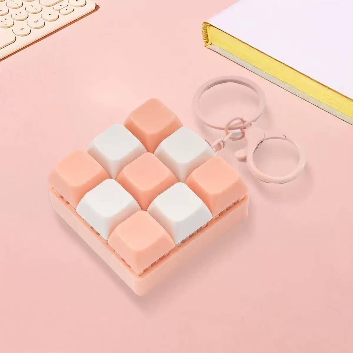 Keyboard Fidget Keychain