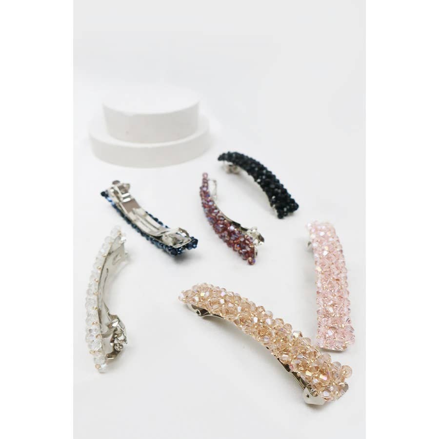 Sparkly Glitter Rhinestones Fashion Hair Barretes