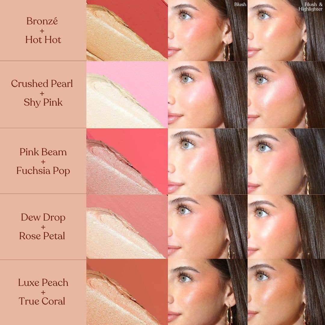 Blush n' Beam (Dew Drop  / Rose Petal)