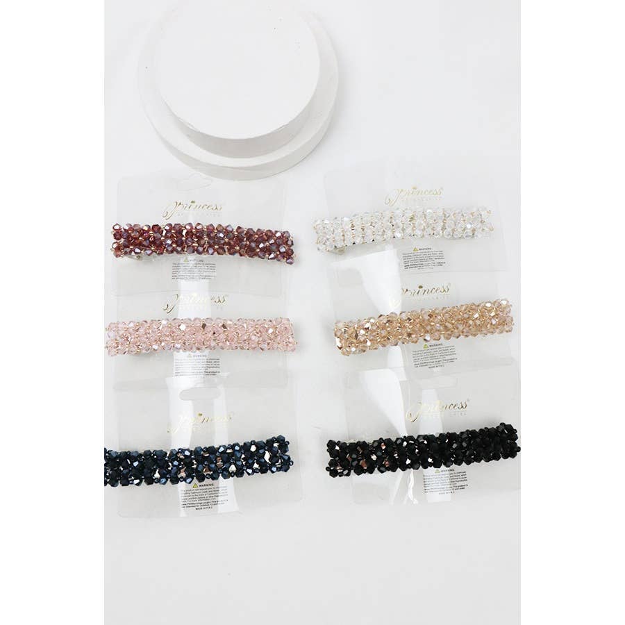 Sparkly Glitter Rhinestones Fashion Hair Barretes