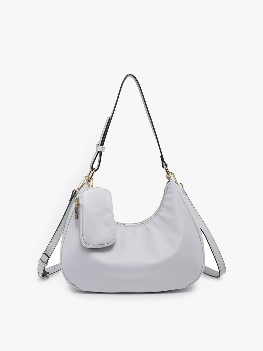 Jada Nylon Shoulder Bag w/ Coin Pouch