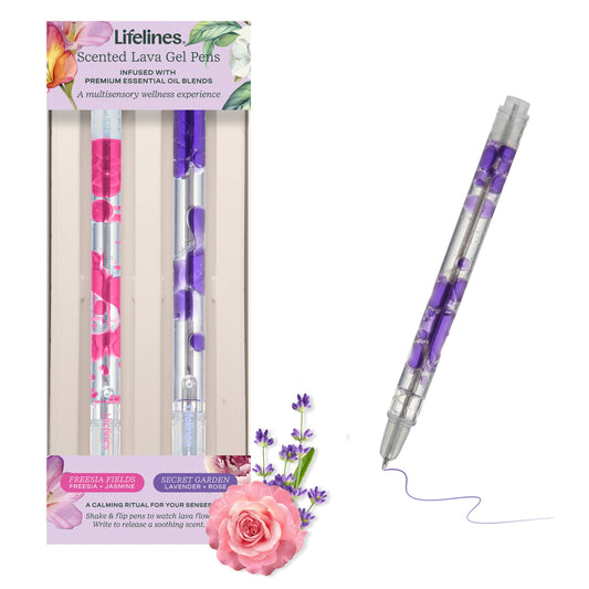 Scented Lava Pens 2 Pk Pink/ Purple