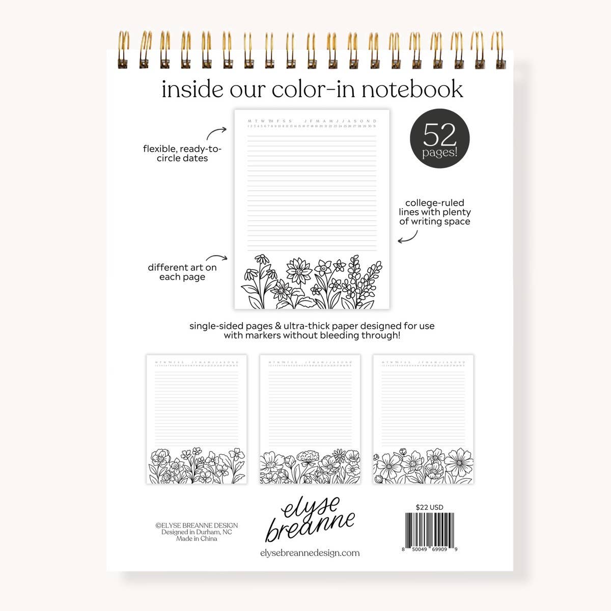 Color-In Notebook