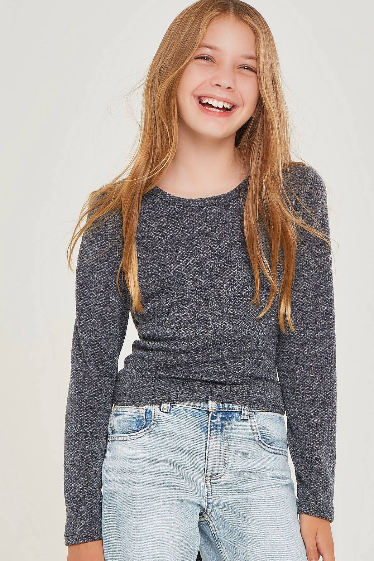 Self-Tie Open Back Chunky Knit Sweater