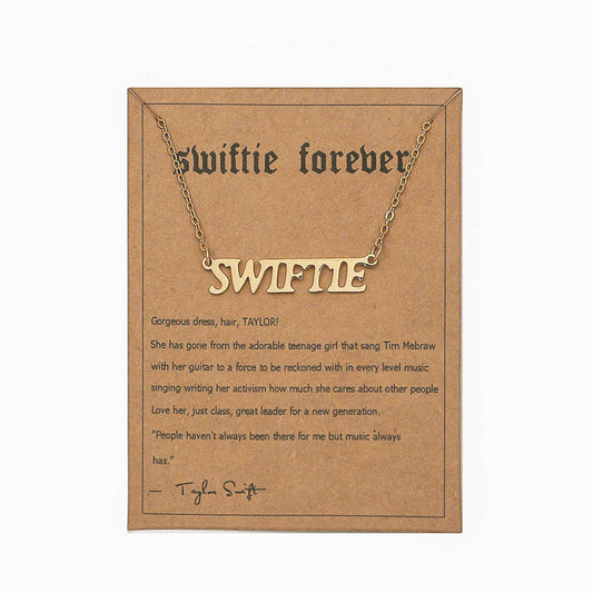 Taylor swift FEARLESS necklace