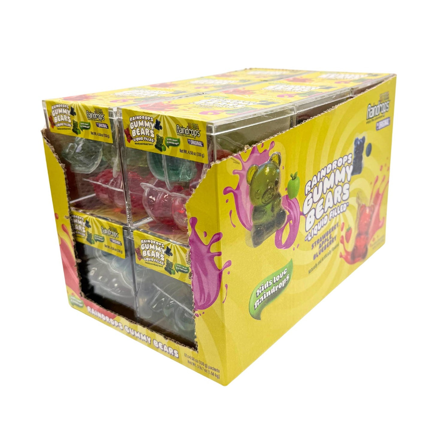 Raindrops Gummy Liquid Filled Bears