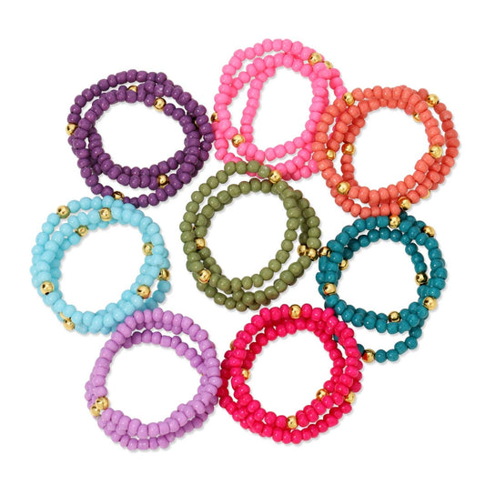 Stretch Seed Bead Ring
