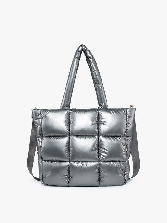 Kiersten Puffer Hobo w/ Strap