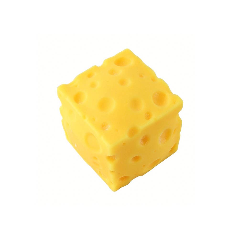 Cheese Cube Squishy Stress Relief Toy