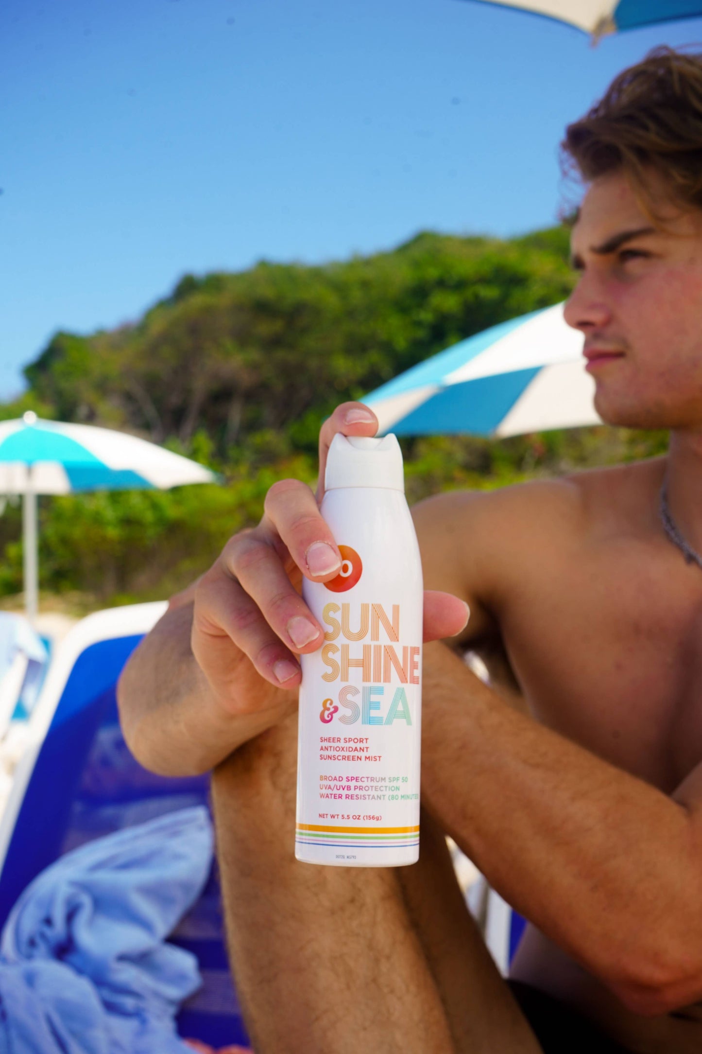 SPF 50 Sparkle Sport Mist