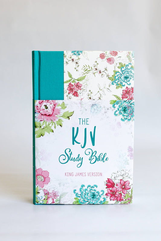 Kjv Study Bible Wildflower Bouquet