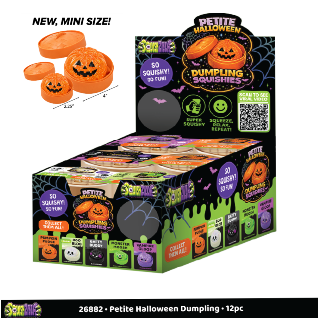 Halloween Mini Squishy Dumplings