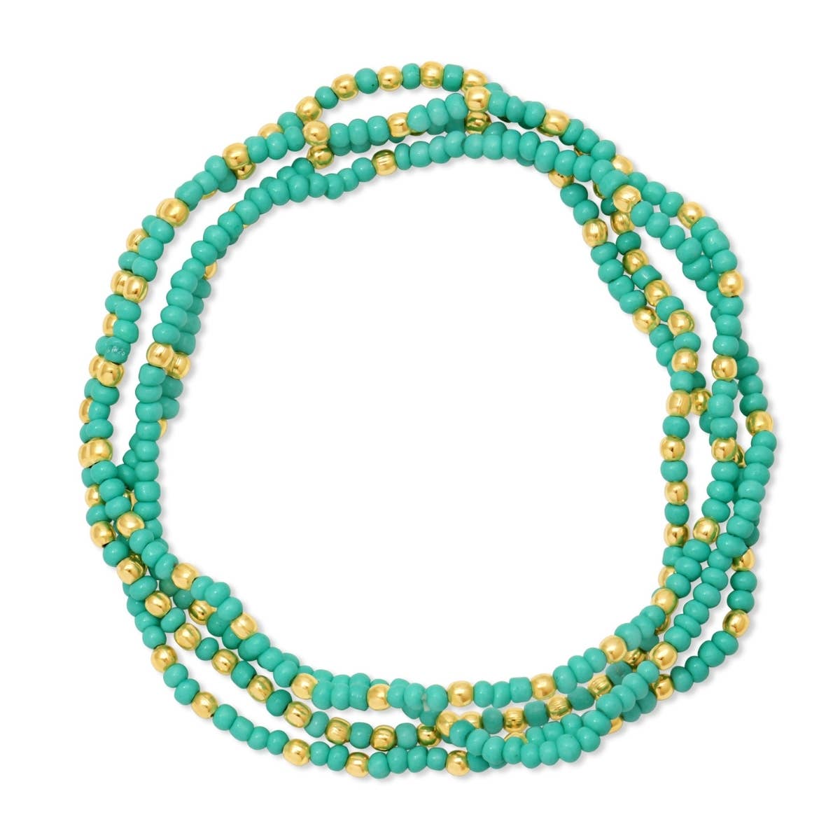Solid Seed Bead Bracelets