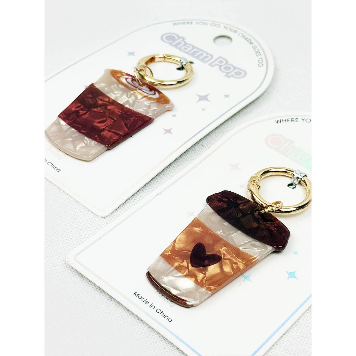 Latte Key Charm
