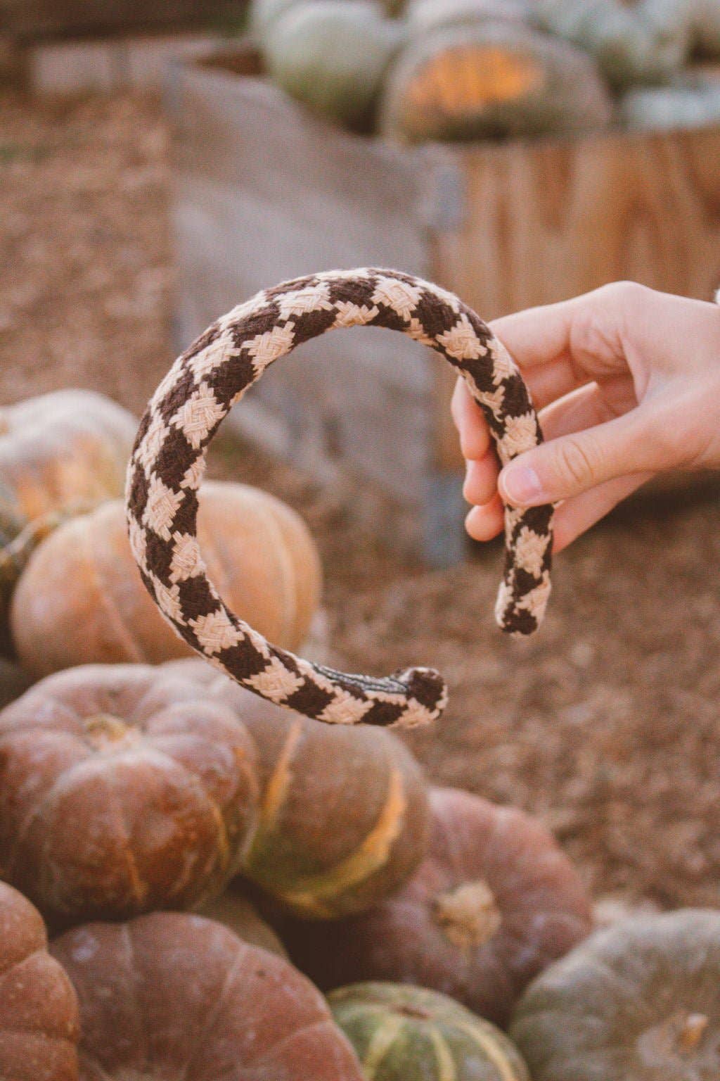 Autumn Quilt Hard Headband