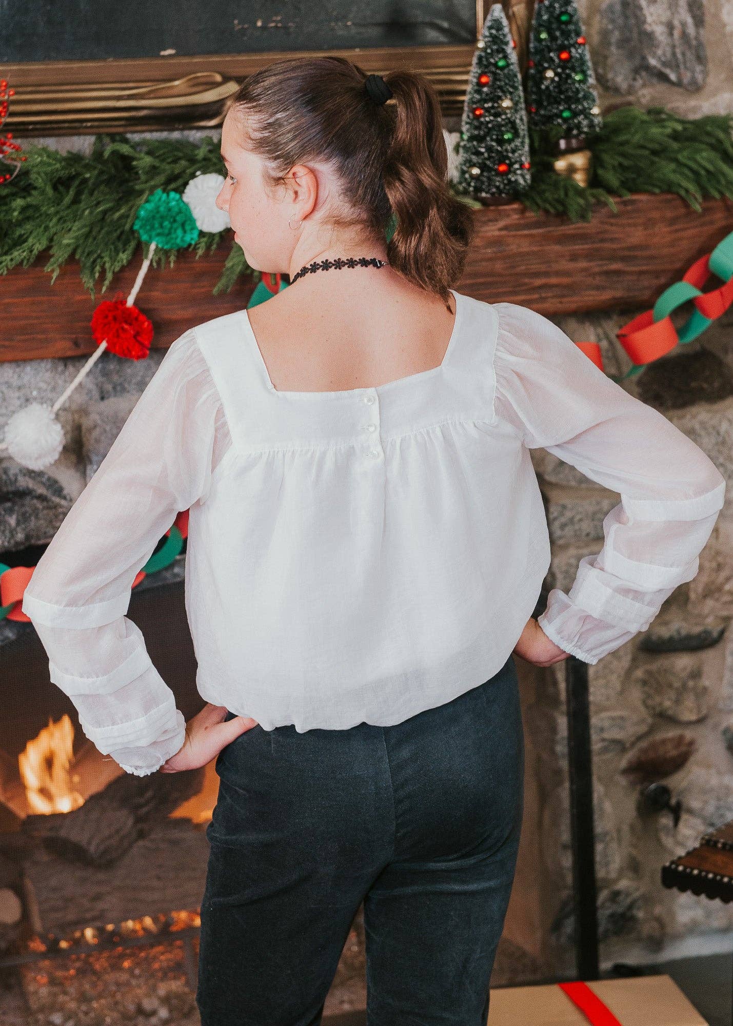 Frosty Blouse