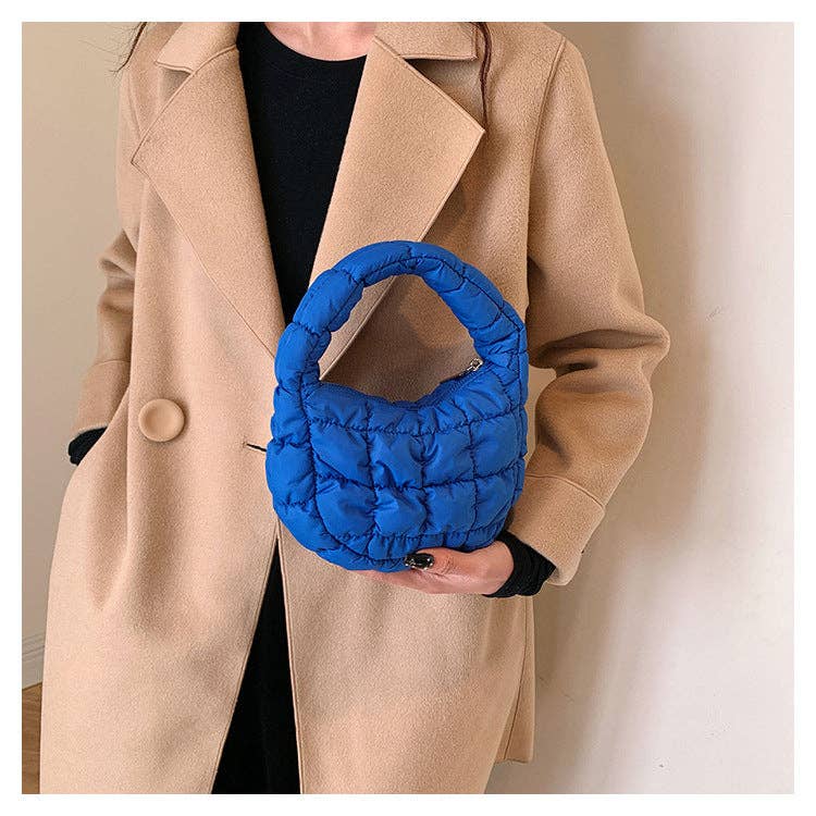 Solid Color Cloud Bag