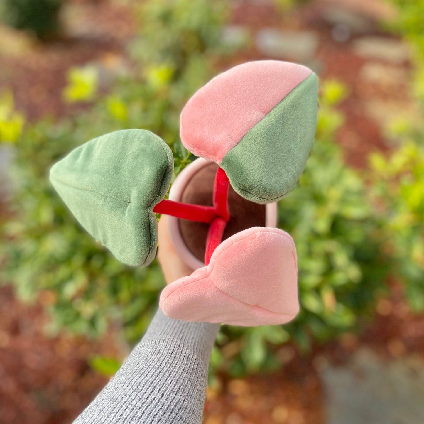 Pink Princess Philodendron Plushie