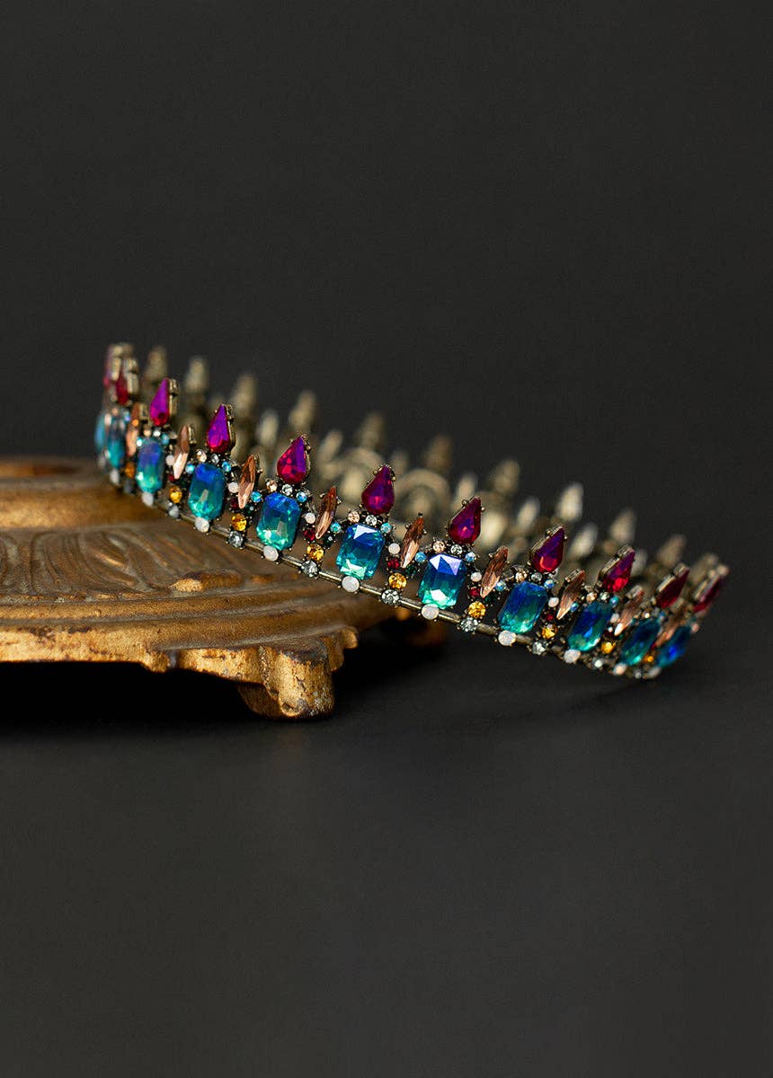 Kid's Fantasia Crown in Jewel Tone