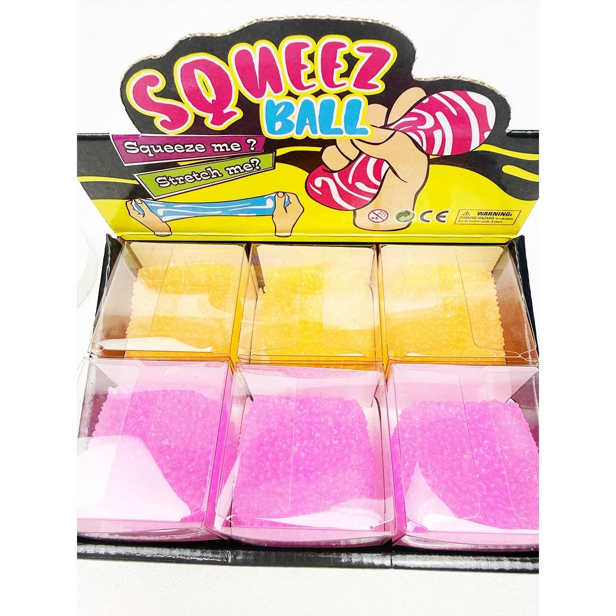 Textured Ice Cube Squishy