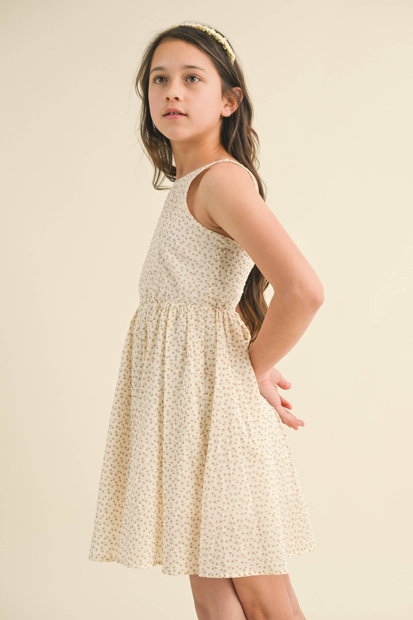 BLACKLESS FIT AND FLARE SUNDRESS