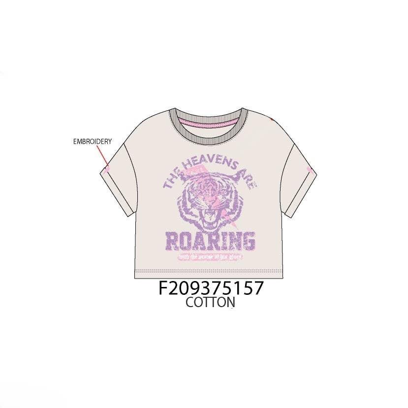 The heavens are roaring graphic shirt