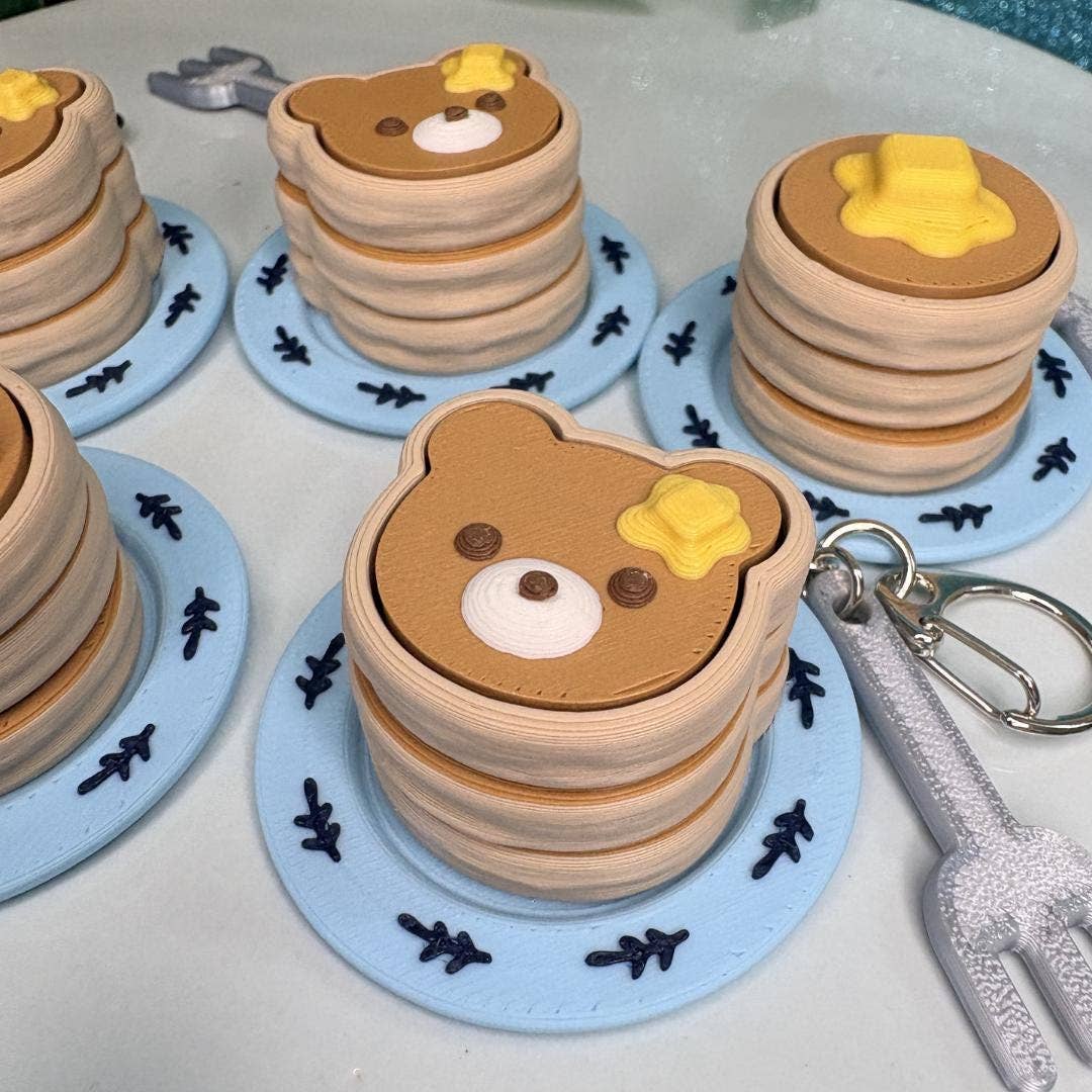 Pancake Stack Fidget Clicker
