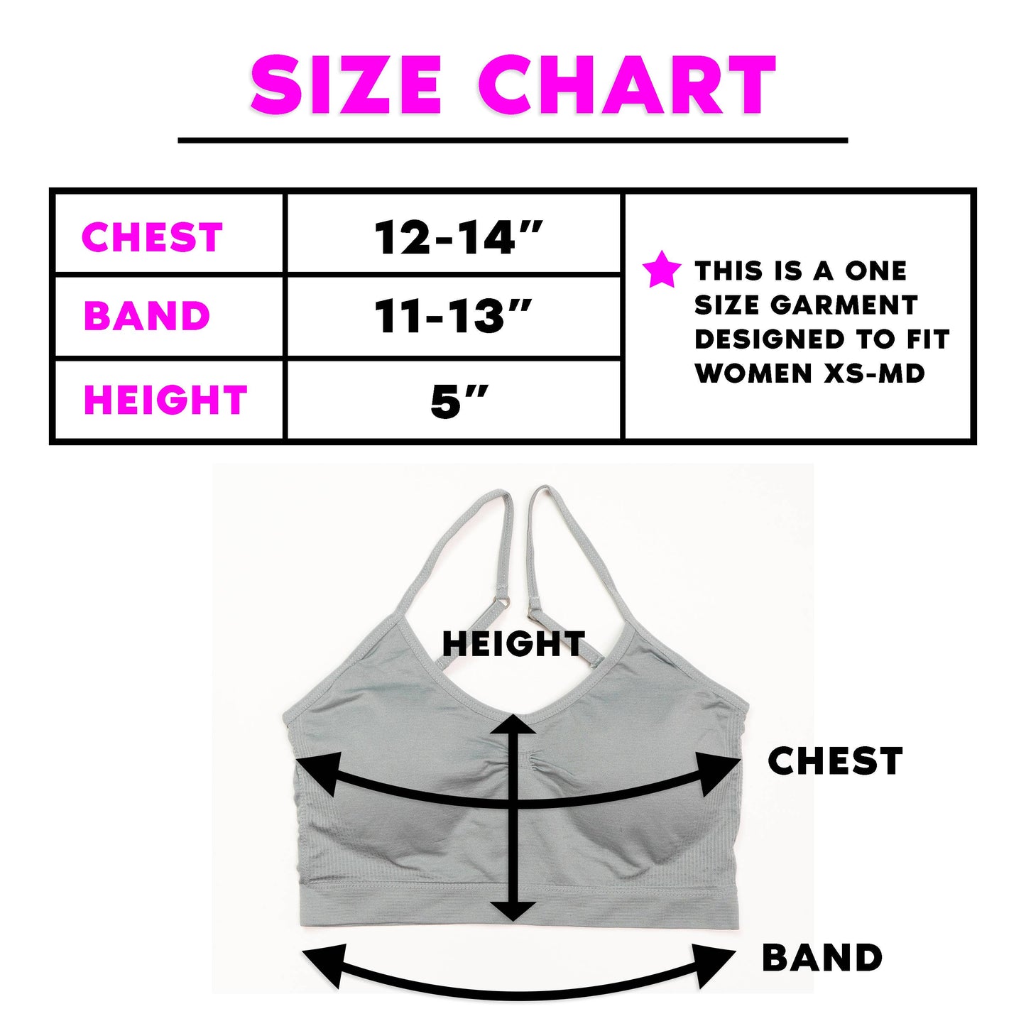 Seamless Bra Cami (Junior/Womens) With Removable Pads