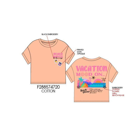 Beach waves & sunrays shirt