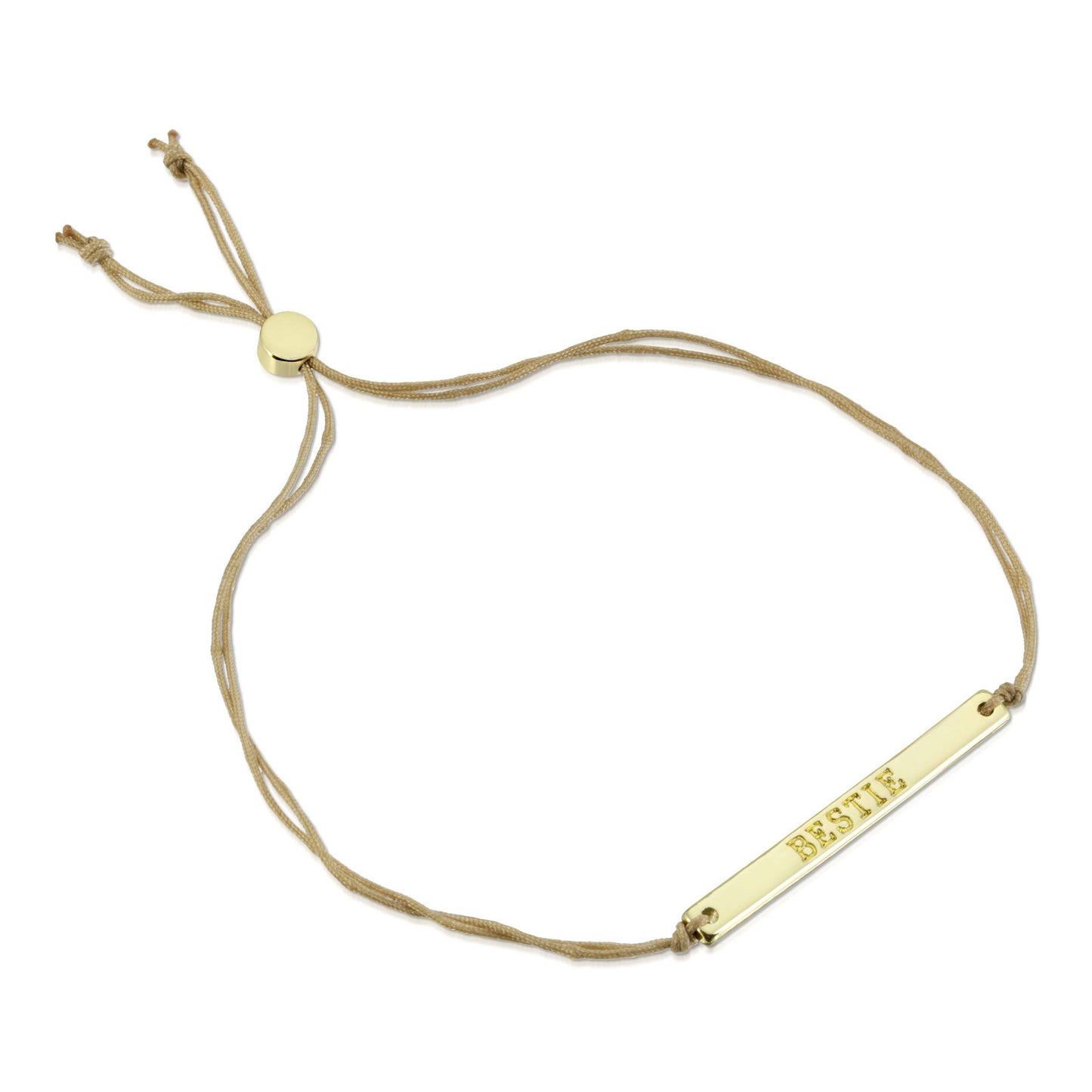 Morse Code Bar Bracelet - BESTIE